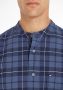 Tommy Hilfiger Overhemd met lange mouwen LINEN INDIGO CHECK RF SHIRT in geruite look - Thumbnail 5