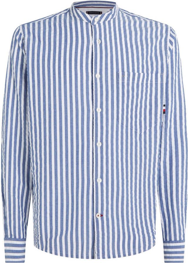 Tommy Hilfiger Overhemd met lange mouwen OXFORD SEERSUCKER STP RF SHIRT