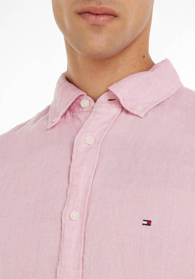 Tommy Hilfiger Overhemd met lange mouwen PIGMENT DYED LI SOLID RF SHIRT