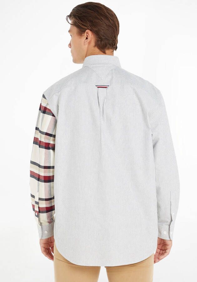 Tommy Hilfiger Overhemd met lange mouwen GLOBAL STP CHECK BLOCKING SHIRT