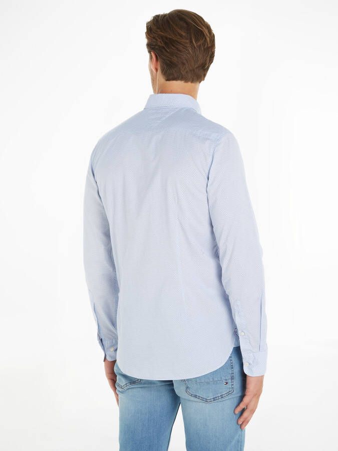 Tommy Hilfiger Overhemd met lange mouwen FLEX MINI PRINT SF SHIRT