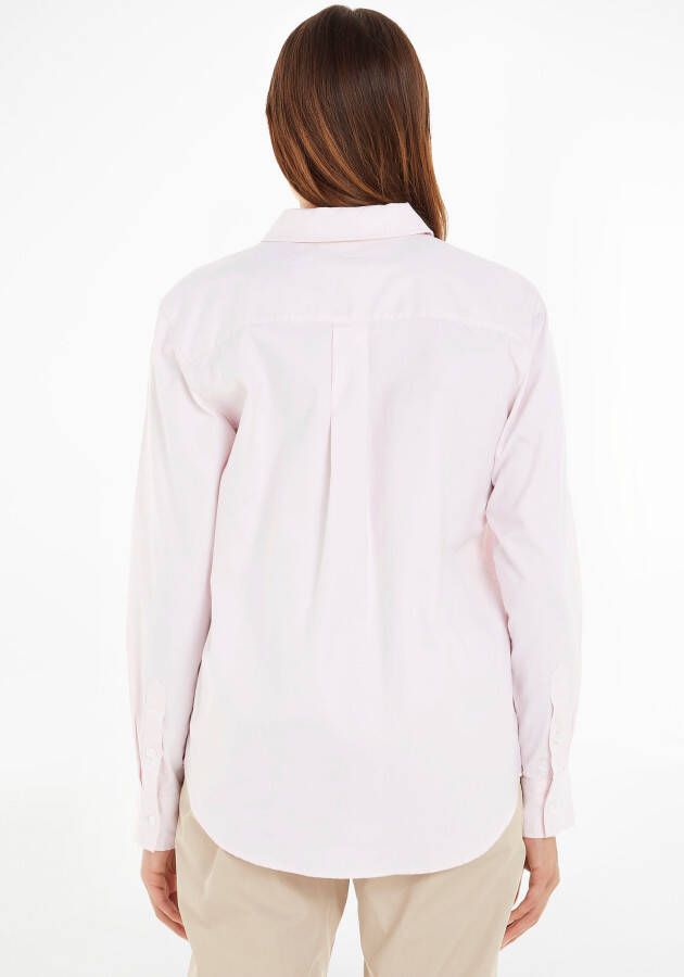 Tommy Hilfiger Overhemdblouse OXFORD RELAXED SHIRT LS in veelzijdige basic-look