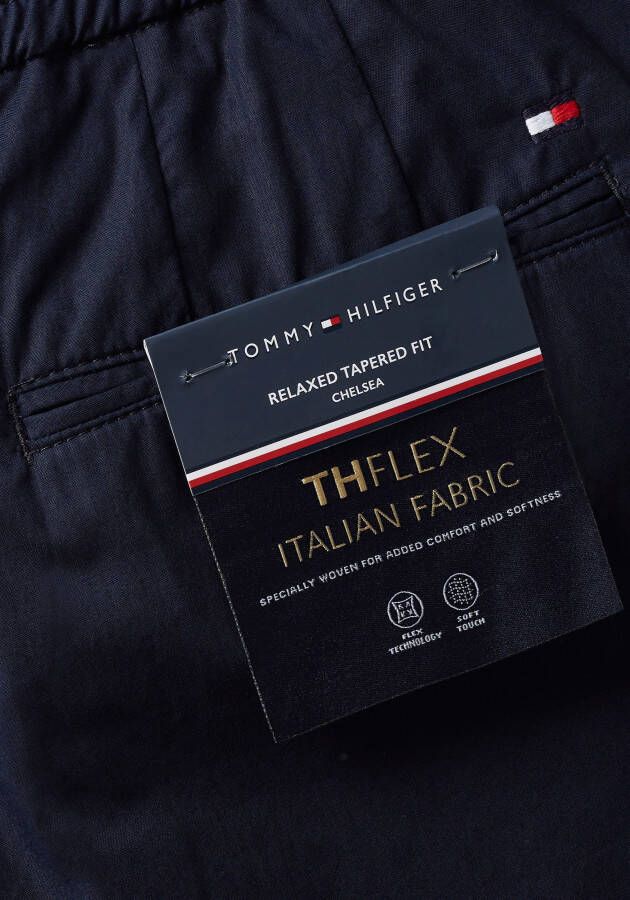 Tommy Hilfiger Paperbag-broek CHELSEA POPLIN PAPERTOUCH PO in een eenvoudig ontwerp