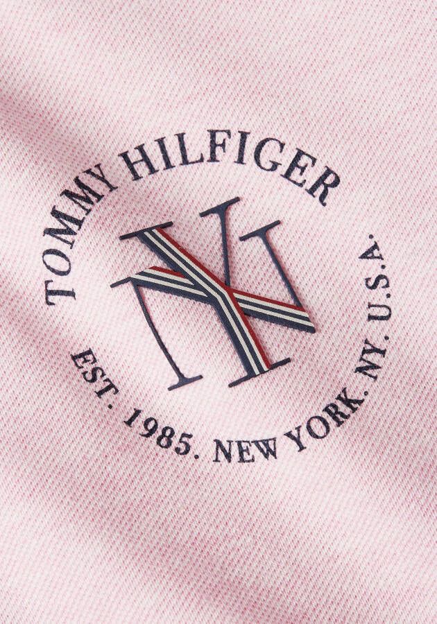 Tommy Hilfiger Poloshirt REG NYC ROUNDALL POLO SS met merklabel