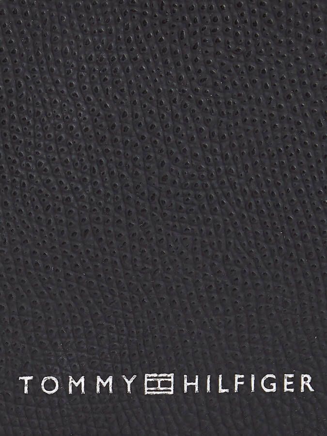 Tommy Hilfiger Portemonnee BUSINESS LEATHER TRIFOLD van echt leer