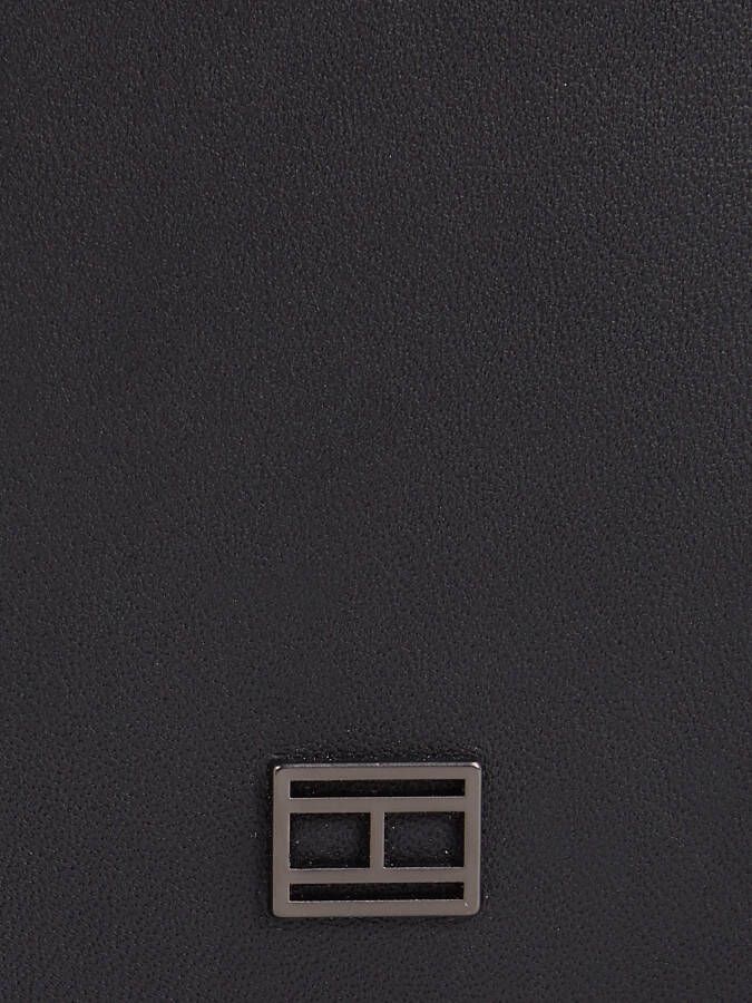 Tommy Hilfiger Portemonnee TH CITY MINI CC WALLET van leer
