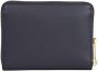 Tommy Hilfiger Blauwe Ritsportemonnee Iconisch Synthetisch Materiaal Blue Dames - Thumbnail 3
