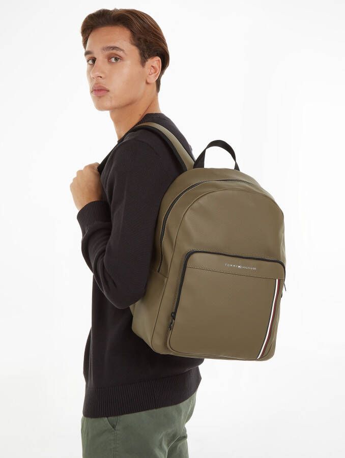 Tommy Hilfiger Rugzak TH PIQUE PU BACKPACK