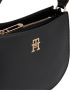 Tommy Hilfiger Zwarte Dameshandtas met Verstelbare Band en Ritssluiting Black Dames - Thumbnail 7