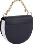 Tommy Hilfiger Blauwe Polyurethaan Handtas met Kettinghengsel Blauw Dames - Thumbnail 4
