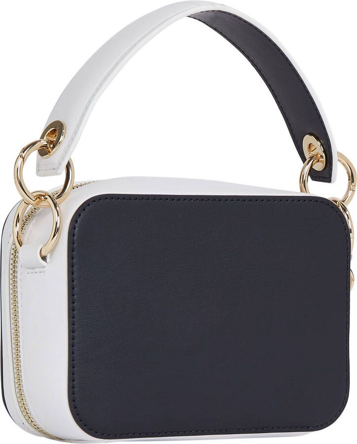 Tommy Hilfiger Schoudertas TH CHIC TRUNK CB met goudkleurige details