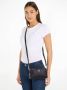 Tommy Hilfiger Zwarte dames crossbody tas met verstelbare band en afneembaar logo ritssluiting Black Dames - Thumbnail 2