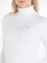 Tommy Hilfiger Shirt met lange mouwen SLIM 5X2 RIB ROLL-NK LS met een stijlvol logoborduursel op borsthoogte - Thumbnail 3
