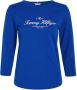 Tommy Hilfiger Shirt met lange mouwen SLIM SIGNATURE OPEN NK 3 4SLV met signature-logo-opschrift - Thumbnail 5