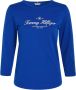 Tommy Hilfiger Shirt met lange mouwen SLIM SIGNATURE OPEN NK 3 4SLV met signature-logo-opschrift - Thumbnail 8