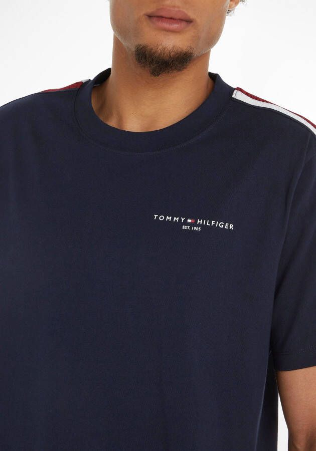 Tommy Hilfiger Shirt met ronde hals GLOBAL STRIPE PREP TEE
