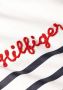 TOMMY HILFIGER Dames Tops & T-shirts Tlx Stripe Emb C-nk Ss Donkerblauw - Thumbnail 12