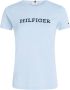 Tommy Hilfiger Shirt met ronde hals SLIM MONOTYPE PRINT C-NK SS - Thumbnail 4