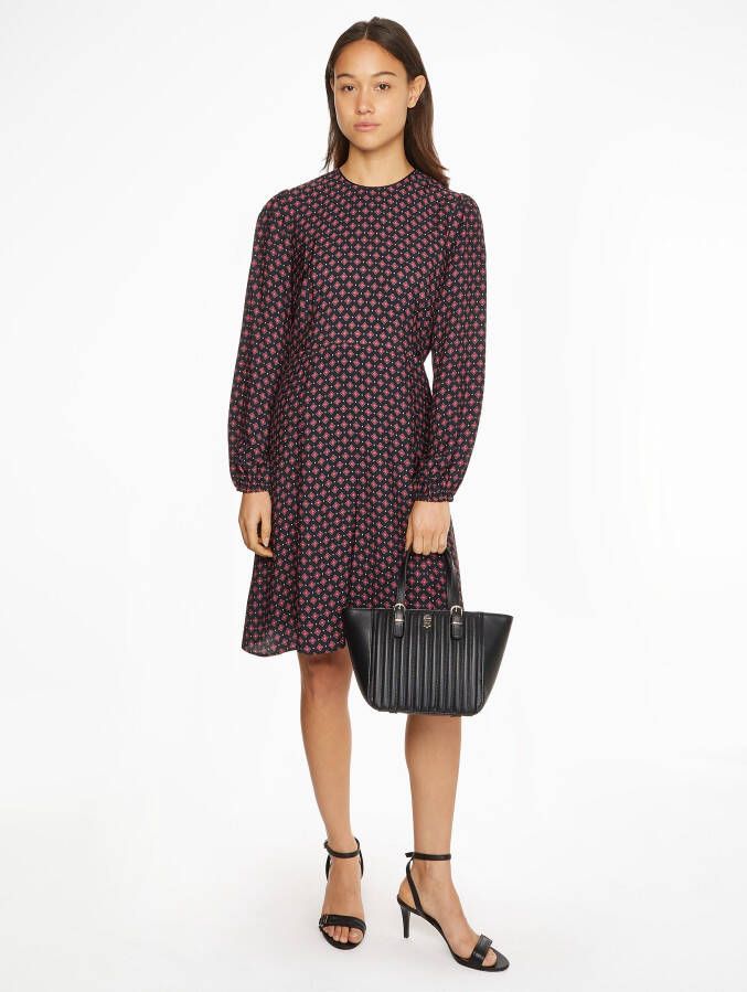 Tommy Hilfiger Shopper TH TIMELESS SMALL TOTE QUILTED met modieuze stiksels