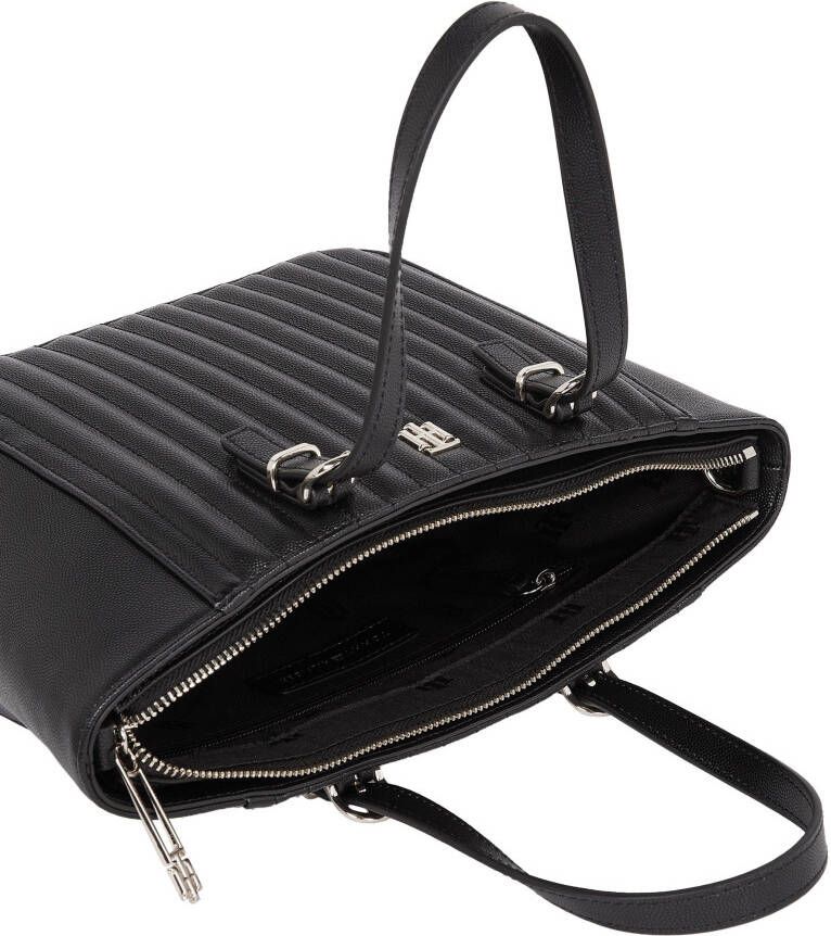 Tommy Hilfiger Shopper TH TIMELESS SMALL TOTE QUILTED met modieuze stiksels