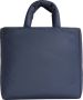Tommy Hilfiger Blauwe Polyester Handtas met Contrasterende Details Blauw Dames - Thumbnail 4