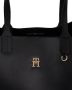 Tommy Hilfiger Shopper ICONIC TOMMY TOTE SOLID met kleine afneembare ritstas - Thumbnail 4