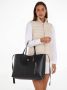 Tommy Hilfiger Iconische Tommy Tote Aw0Aw14874 Black Dames - Thumbnail 7
