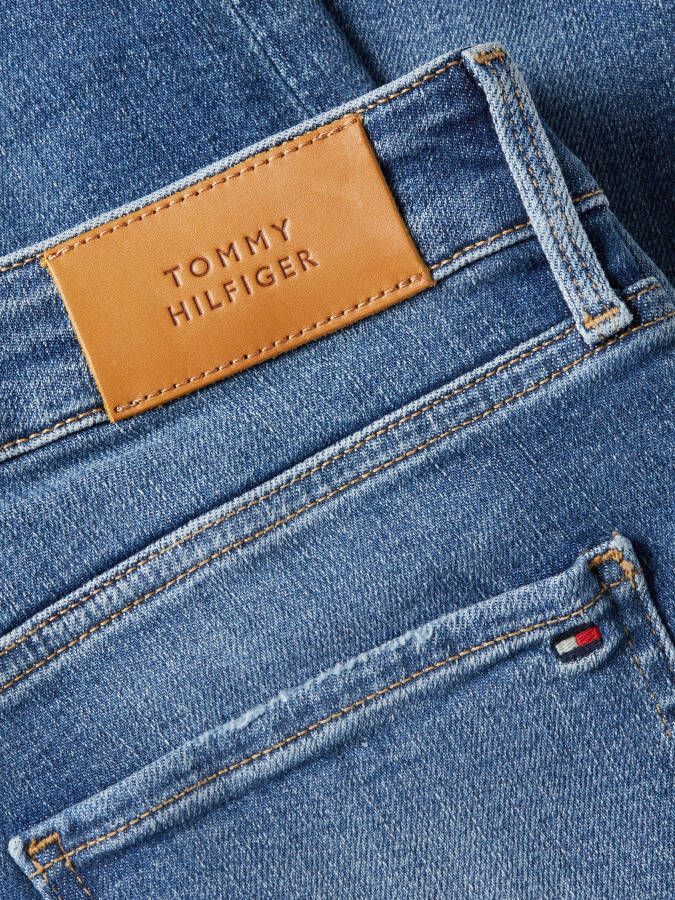 Tommy Hilfiger Skinny fit jeans TH FLEX HARLEM U SKINNY HW met -logobadge
