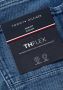 Tommy Hilfiger Slim Fit Heren Jeans met Geborduurde Vlag Blauw Heren - Thumbnail 10