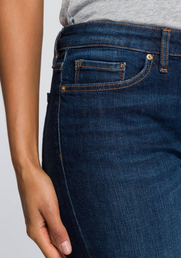 Tommy Hilfiger Straight jeans HERITAGE ROME STRAIGHT RW met lichte fadeout-effecten