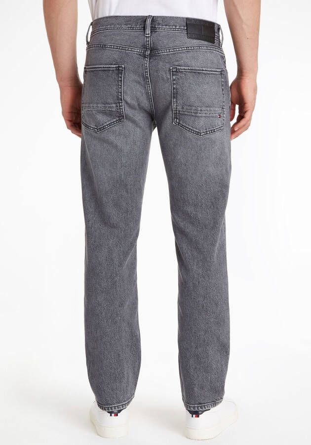Tommy Hilfiger Straight jeans STRAIGHT DENTON STR LEDO GREY met fade-effect