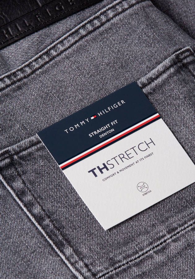 Tommy Hilfiger Straight jeans STRAIGHT DENTON STR LEDO GREY met fade-effect