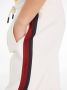 Tommy Hilfiger broek GLOBAL met zijstreep offwhite rood donkerblauw Wit Meisjes Viscose 104 - Thumbnail 5
