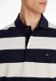 Tommy Hilfiger Blauw wit Gestreepte Polo New Prep Stripe Rugby - Thumbnail 8