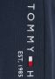 Tommy Hilfiger joggingbroek van biologisch katoen donkerblauw Jongens Meisjes Katoen (biologisch) 122 - Thumbnail 9