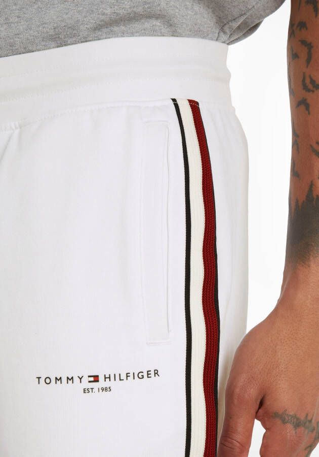 Tommy Hilfiger Sweatpants GLOBAL STRIPE TAPE SWEATPANT met -logoprint
