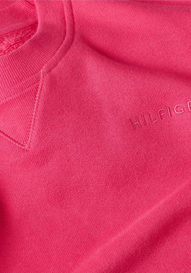 Tommy Hilfiger Sweatshirt REG HILFIGER FR-TERRY SWEATSHRT met klein geborduurd hilfiger logo op de borst