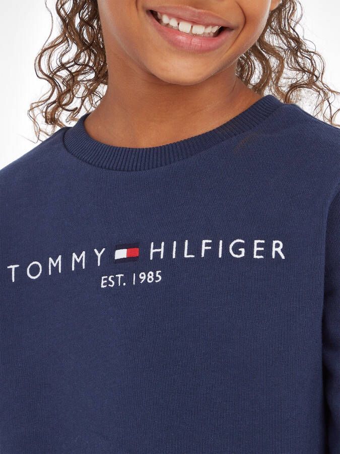 Tommy Hilfiger Sweatshirt ESSENTIAL SWEATSHIRT met logo-opschrift