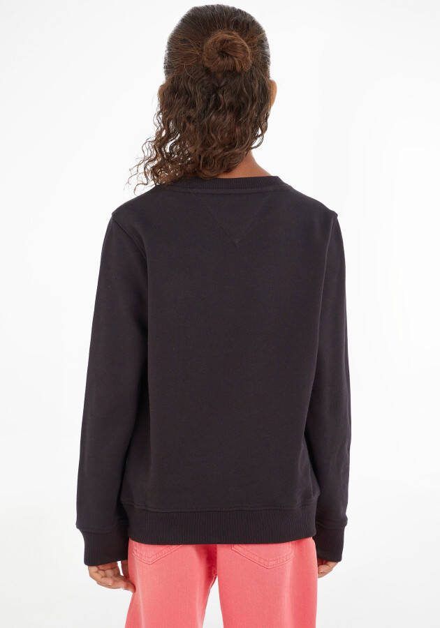 Tommy Hilfiger Sweatshirt ESSENTIAL SWEATSHIRT Kinderen Kids Junior MiniMe voor jongens en meisjes