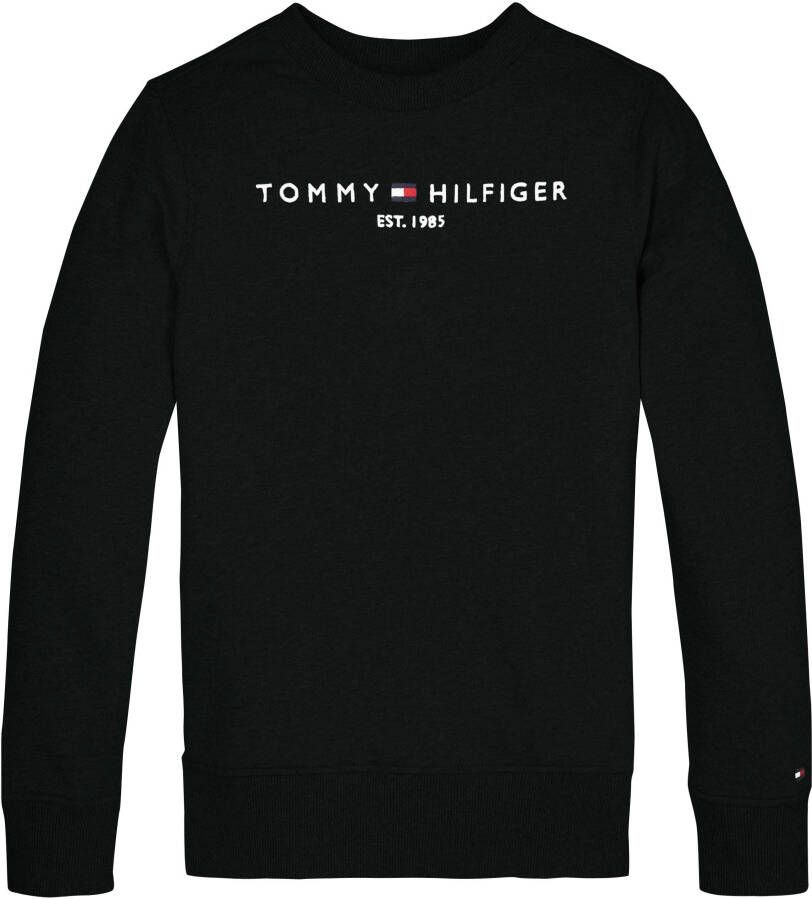 Tommy Hilfiger Sweatshirt ESSENTIAL SWEATSHIRT Kinderen Kids Junior MiniMe voor jongens en meisjes