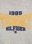 Tommy Hilfiger sweater TOMMY 1985 VARSITY met logo lichtgrijs melange Logo 152 - Thumbnail 8