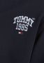 Tommy Hilfiger Sweatshirt TOMMY VARSITY HALF ZIP met logoprint op borsthoogte - Thumbnail 8