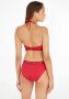 Tommy Hilfiger Swimwear Bandeau-bikinitop Bandeau met elastische band met tommy hilfiger-logo - Thumbnail 3