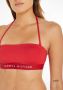 Tommy Hilfiger Swimwear Bandeau-bikinitop Bandeau met elastische band met tommy hilfiger-logo - Thumbnail 4
