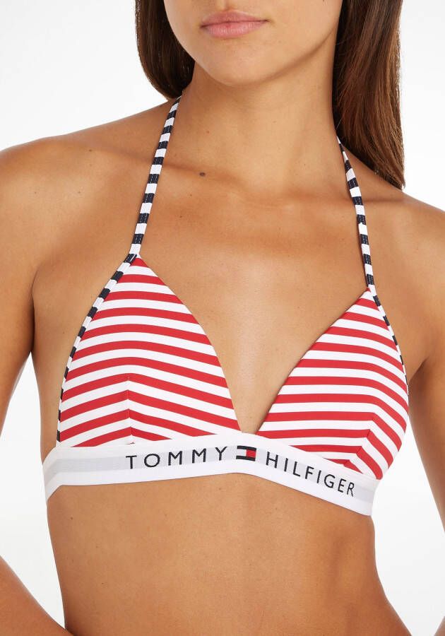 Tommy Hilfiger Swimwear Triangel-bikinitop TH TRIANGLE FIXED FOAM PRINT