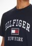 Tommy Hilfiger T-shirt met labelstitching model 'MODERN VARSITY TEE' - Thumbnail 5