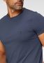 Tommy Hilfiger T shirt met biologisch katoen faded indigo - Thumbnail 5