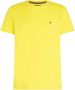Tommy Hilfiger Slim fit T-shirt met labelstitching - Thumbnail 10