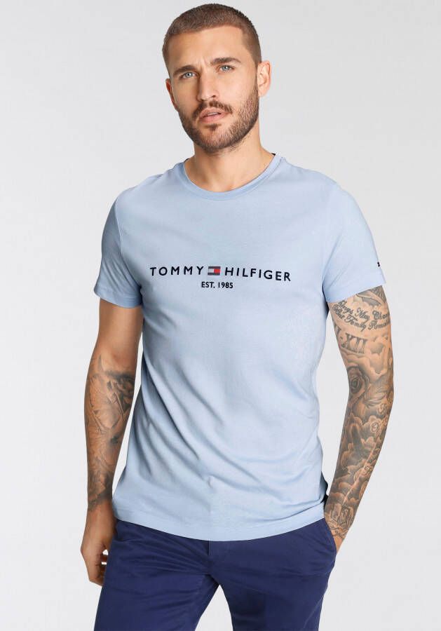 Tommy Hilfiger T-shirt Tommy Logo Tee van duurzaam katoen