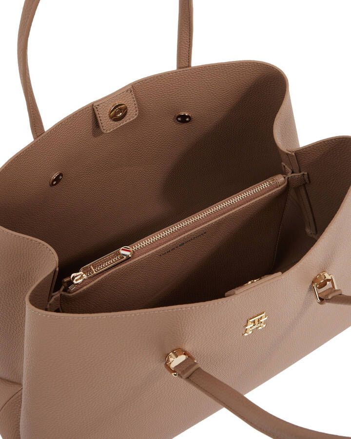Tommy Hilfiger Tas TH EMBLEM WORKBAG met ritsbinnenvak